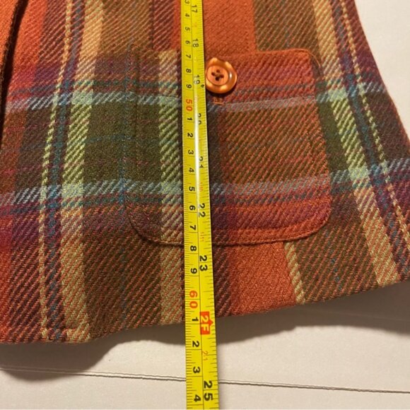 Field Gear Plaid Wool Blend Blazer Womens Size Medium - Picture 9 of 10